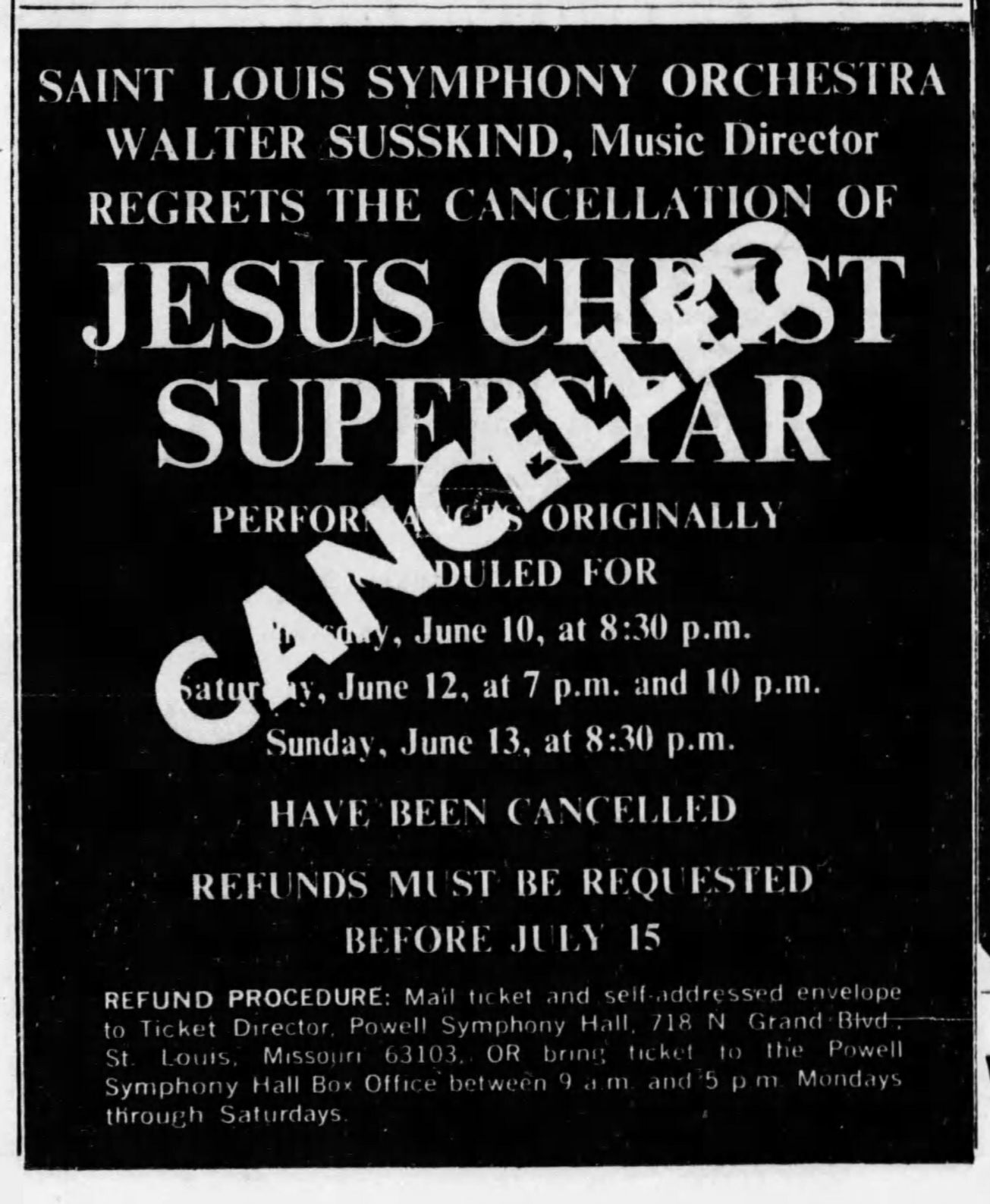 Newspaper ad